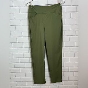 Express Women's Olive Green Stretch Athletic joggers sporty Pants Size S